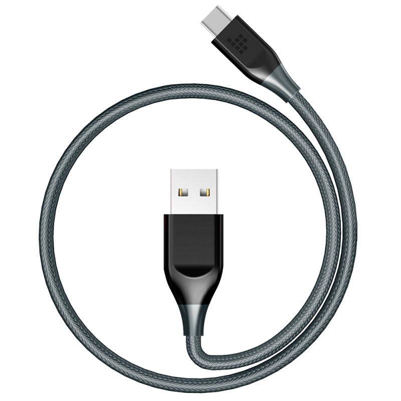 Cutogain USB de Tipo C de Carga rápida Cable de Nailon Litz USB de c de Cable para Dispositivos de Tipo C 2 m 